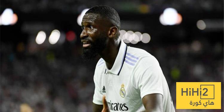 لعنة خيافي تطارد لاعب ريال مدريد روديغير