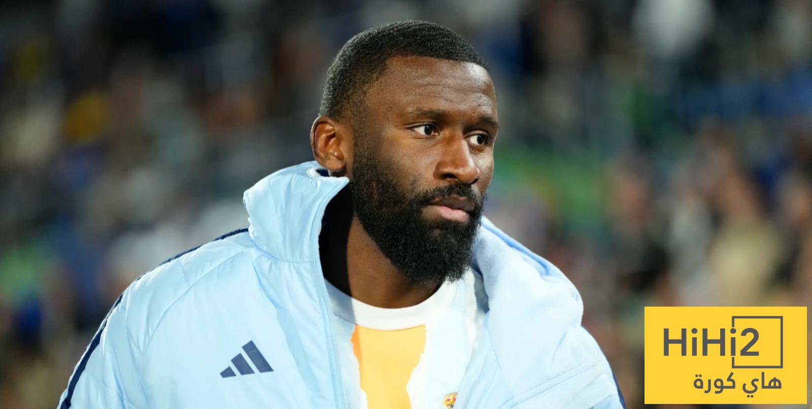 ريال مدريد يعمل على تجديد عقد روديجر