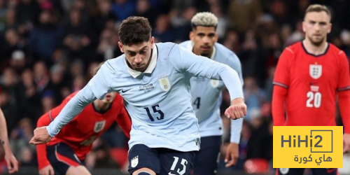 بعد هدفه في إنجلترا.. عدد أهداف فالفيردي مع أوروغواي