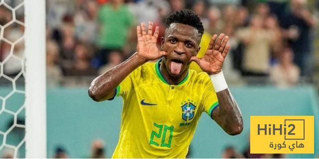 فينيسيوس سيفوز بكأس العالم مع البرازيل