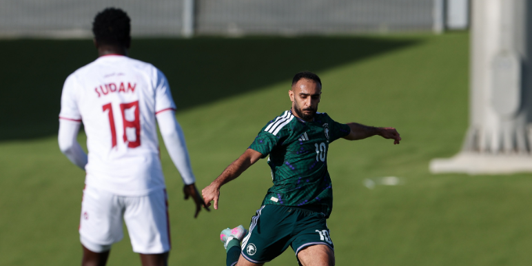 سقوط منتخب السعودية B أمام السودان