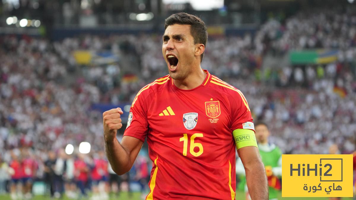 رودري يظل بلا منافس في أفضل حالاته رودري يظل بلا منافس في أفضل حالاته