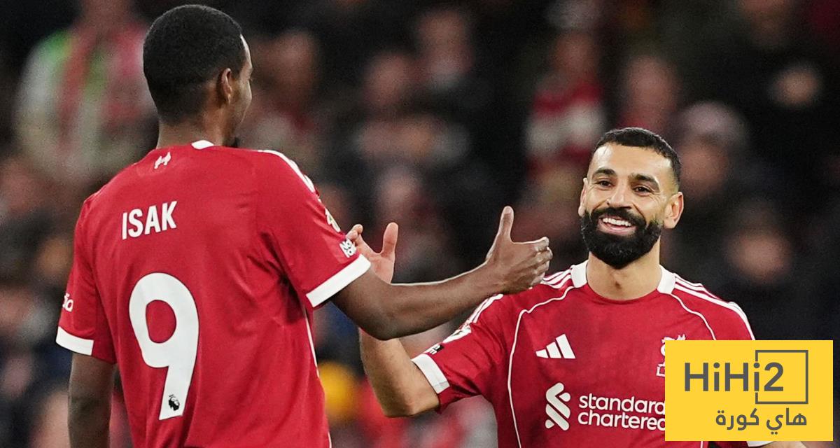 هل يدفع سلوت بثنائية صلاح وإيزاك ضد السيتي ؟