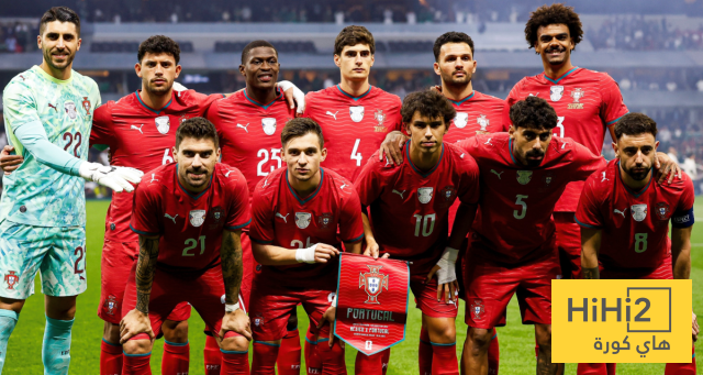 تشكيلة البرتغال الرسمية ضد أمريكا في لقاء ودي