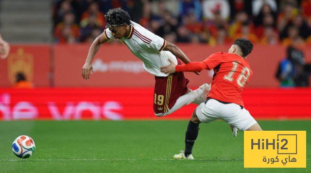 اسبانيا تهبط في التصنيف بعد التعادل أمام مصر