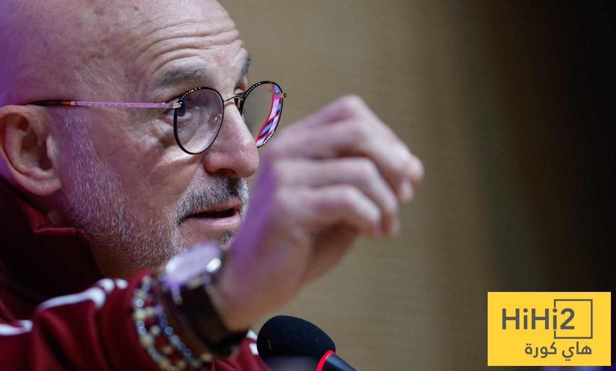 دي لا فوينتي ينتقد العنصرية التي حدثت أمام مصر