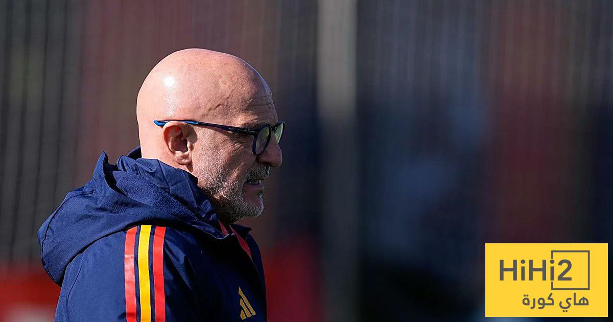 دي لا فوينتي يثني على أداء حراس مرمى إسبانيا