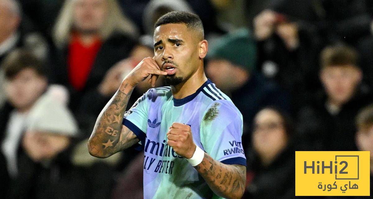 تطورات مستقبل جيسوس مع أرسنال