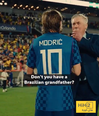 صور : أنشيلوتي يمازح مودريتش .. ماذا قال مدرب البرازيل ؟ 8 صور : أنشيلوتي يمازح مودريتش .. ماذا قال مدرب البرازيل ؟ 7