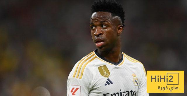 فينييسيوس سيشارك احتياطيا ضد مايوركا