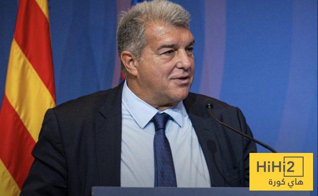 لابورتا حاضر في تدريبات برشلونة قبل مواجهة اتلتيكو