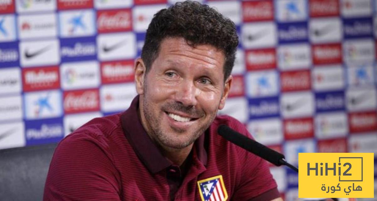 حديث سيميوني عن مواجهة برشلونة