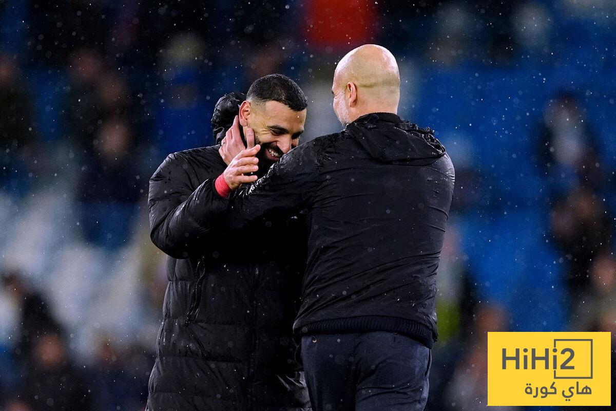 ماذا قال جوارديولا عن محمد صلاح؟