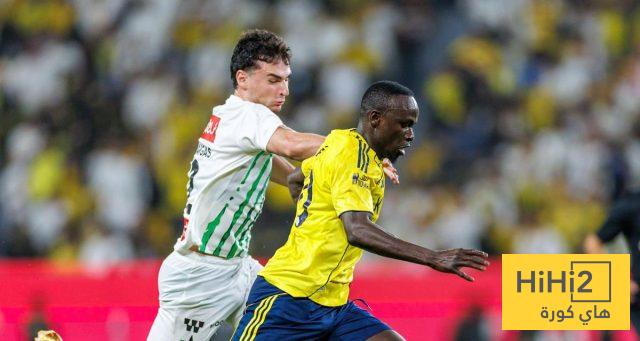 إحصائيات ماني في مباراة النصر والنجمة