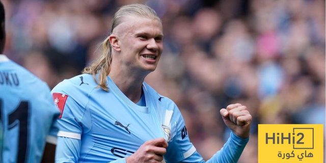 هالاند يسجل هاتريك في شباك ليفربول ويتقدم للسيتي 4-0
