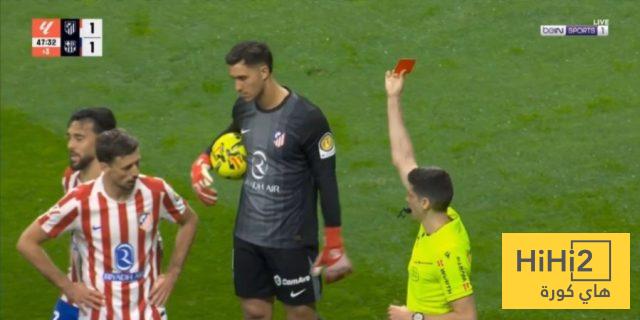  غونزاليس يطرد من لقاء برشلونة