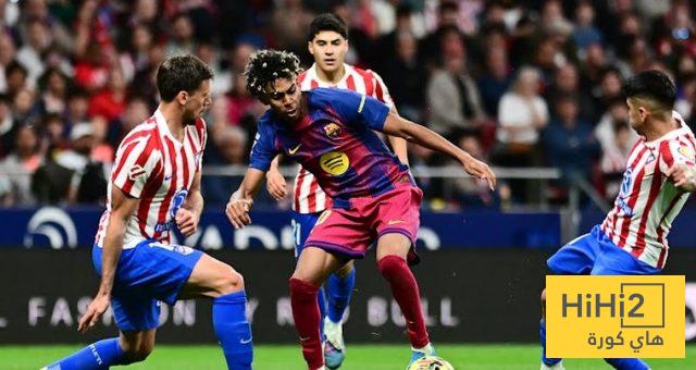 عدد الحضور الجماهيري في مباراة برشلونة واتلتيكو مدريد