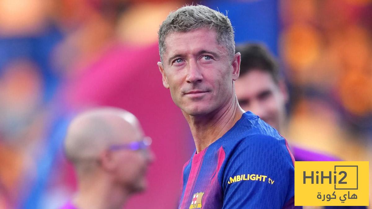 ليفاندوفسكي يترك بصمته سريعًا أمام أتلتيكو مدريد