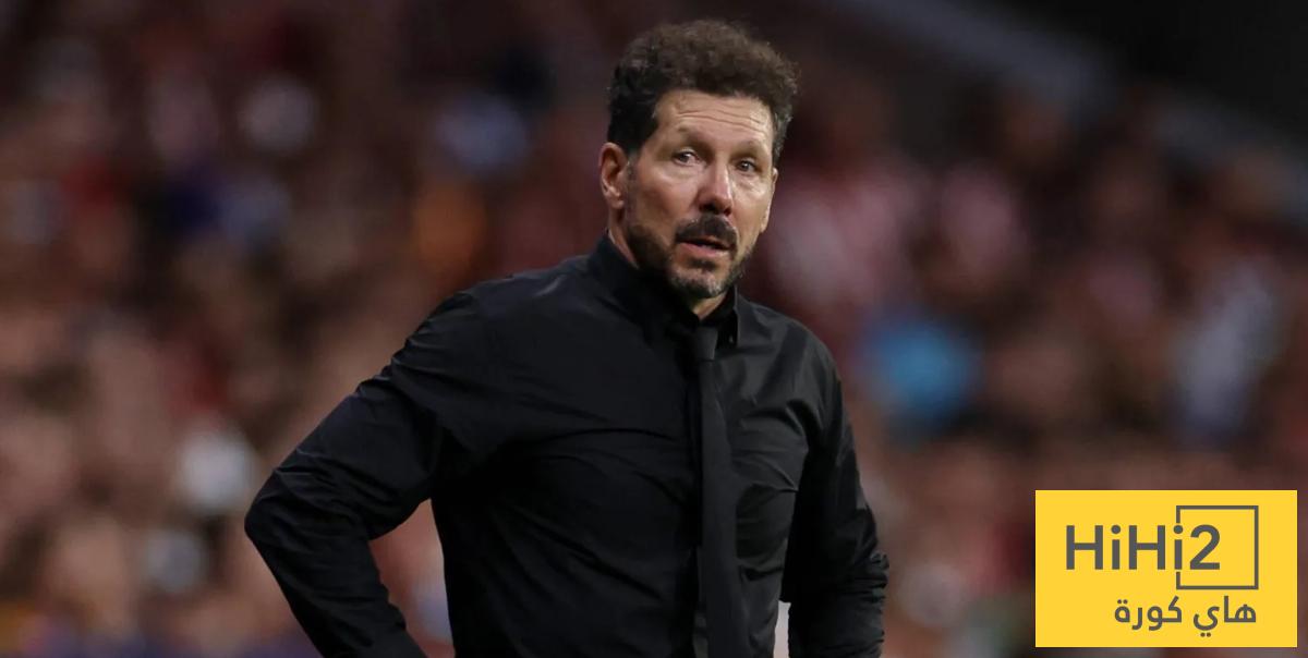 ماذا قال سيميوني على الغاء البطاقة الحمراء لمارتين؟