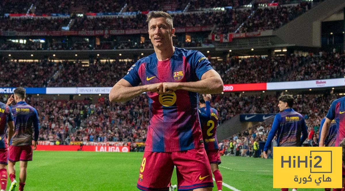 أرقام ليفاندوفسكي هذا الموسم