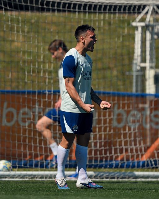 صورة – لاوتارو مارتينيز جاهز لقمة إنتر ميلان وروما 3