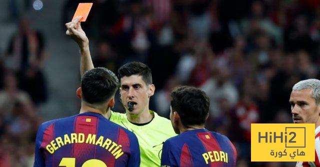 عاجل : اتلتيكو مدريد يفتح النار على لجنة الحكام ويصدر بيان رسمي