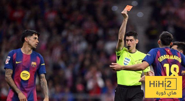 الاتحاد الإسباني ينشر نص محادثة الفار في واقعة طرد لاعب برشلونة
