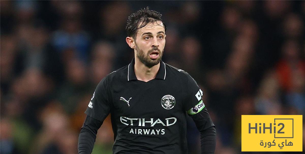 نهاية حقبة ذهبية .. أرقام بيرناردو سيلفا مع مانشستر سيتي