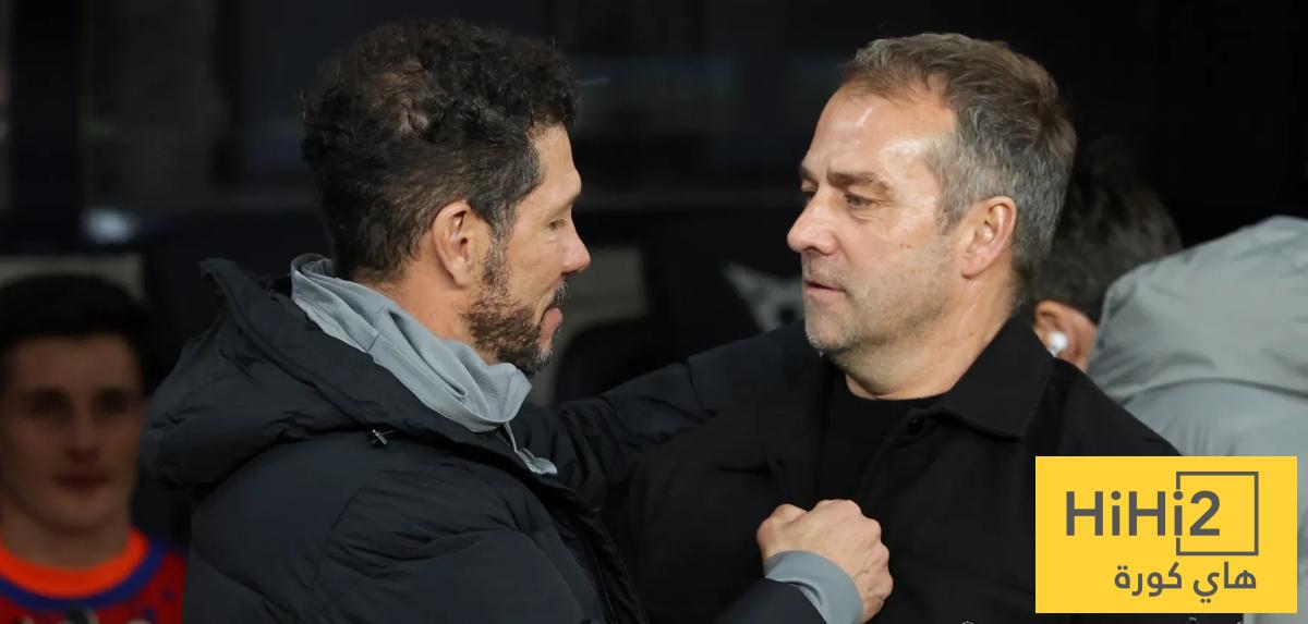 صورة : “يتوعده” .. كلمتان من سيميوني تصدم فليك بعد انتهاء المباراة