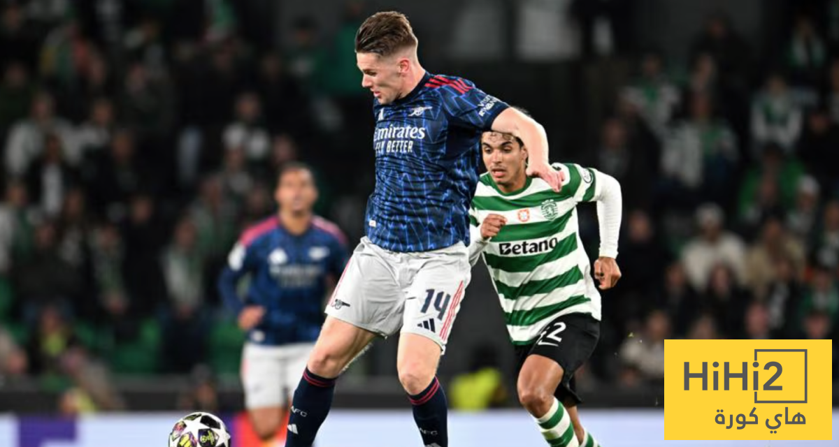 تعادل سلبي بين أرسنال وسبورتينغ لشبونة في الشوط الأول