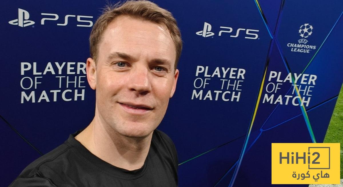 تعليق تشواميني على حصد نوير لجائزة رجل المباراة