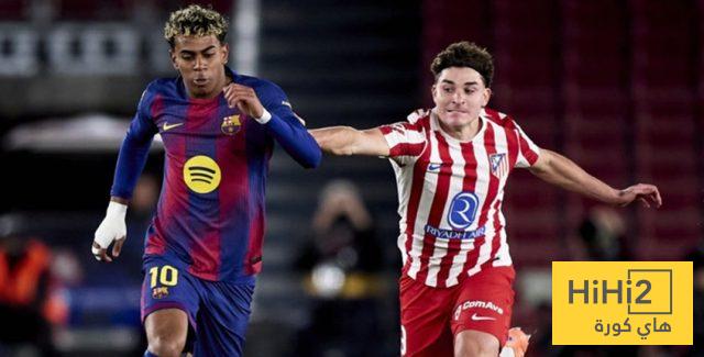 احصائية سلبية لبرشلونة بعد الهزيمة أمام اتلتيكو مدريد