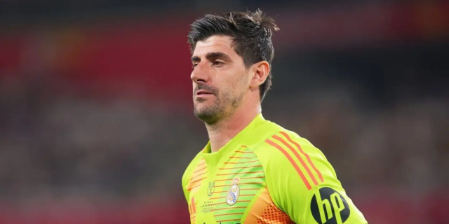 كورتوا يحدد هدفه مع ريال مدريد