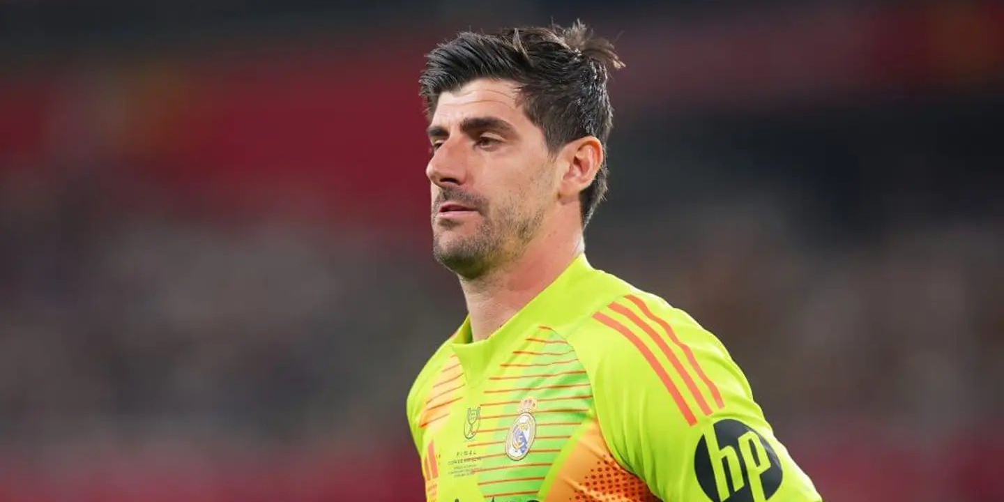 كورتوا يحدد هدفه مع ريال مدريد