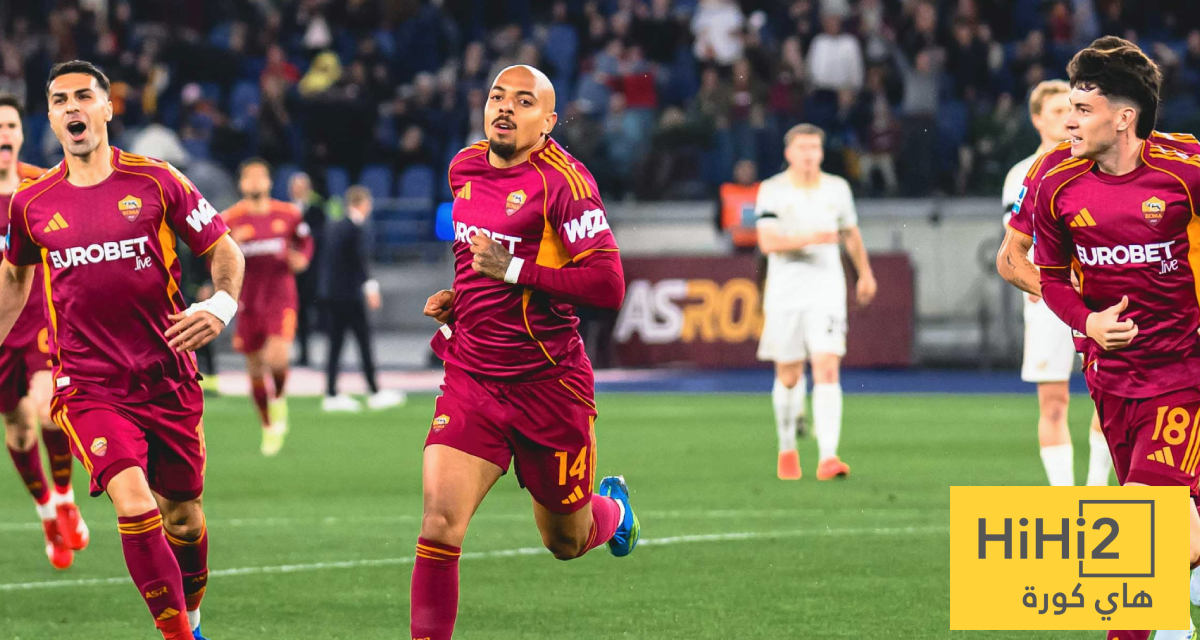 الشوط الأول – روما يتقدم بهدفين على بيزا في الدوري الإيطالي