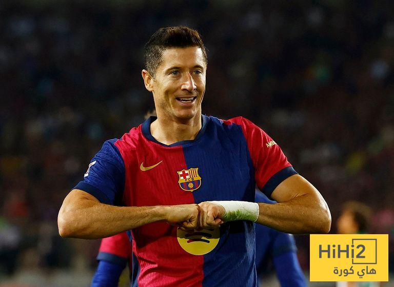 برشلونة يتحرك لتجديد عقد ليفاندوفسكي