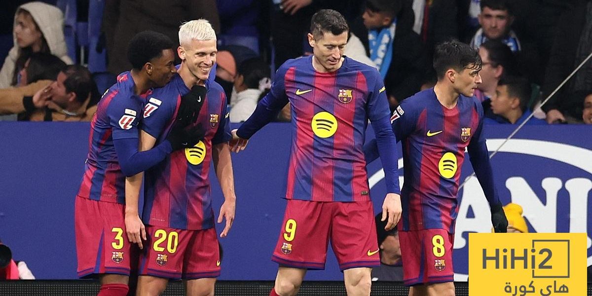 معدل تهديفي مذهل لبرشلونة في الدوري الاسباني