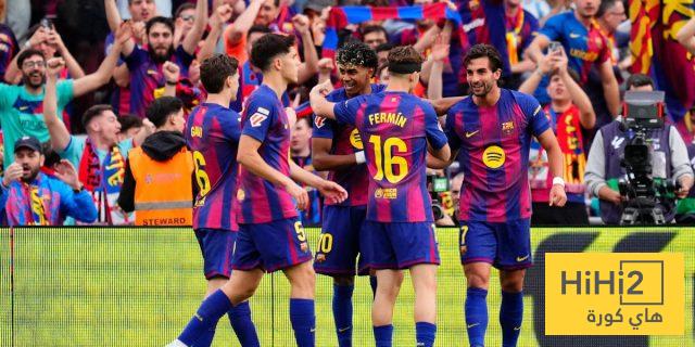 نتائج برشلونة على أرضه في الليغا هذا الموسم