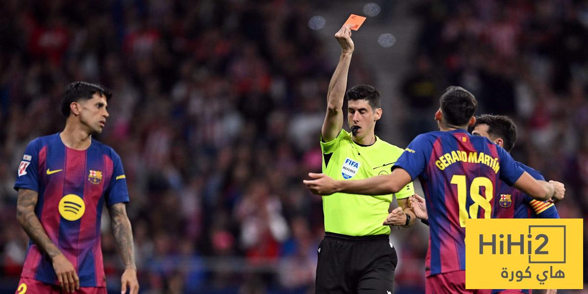 الطرد يحسم مصير برشلونة في الأدوار الحاسمة !