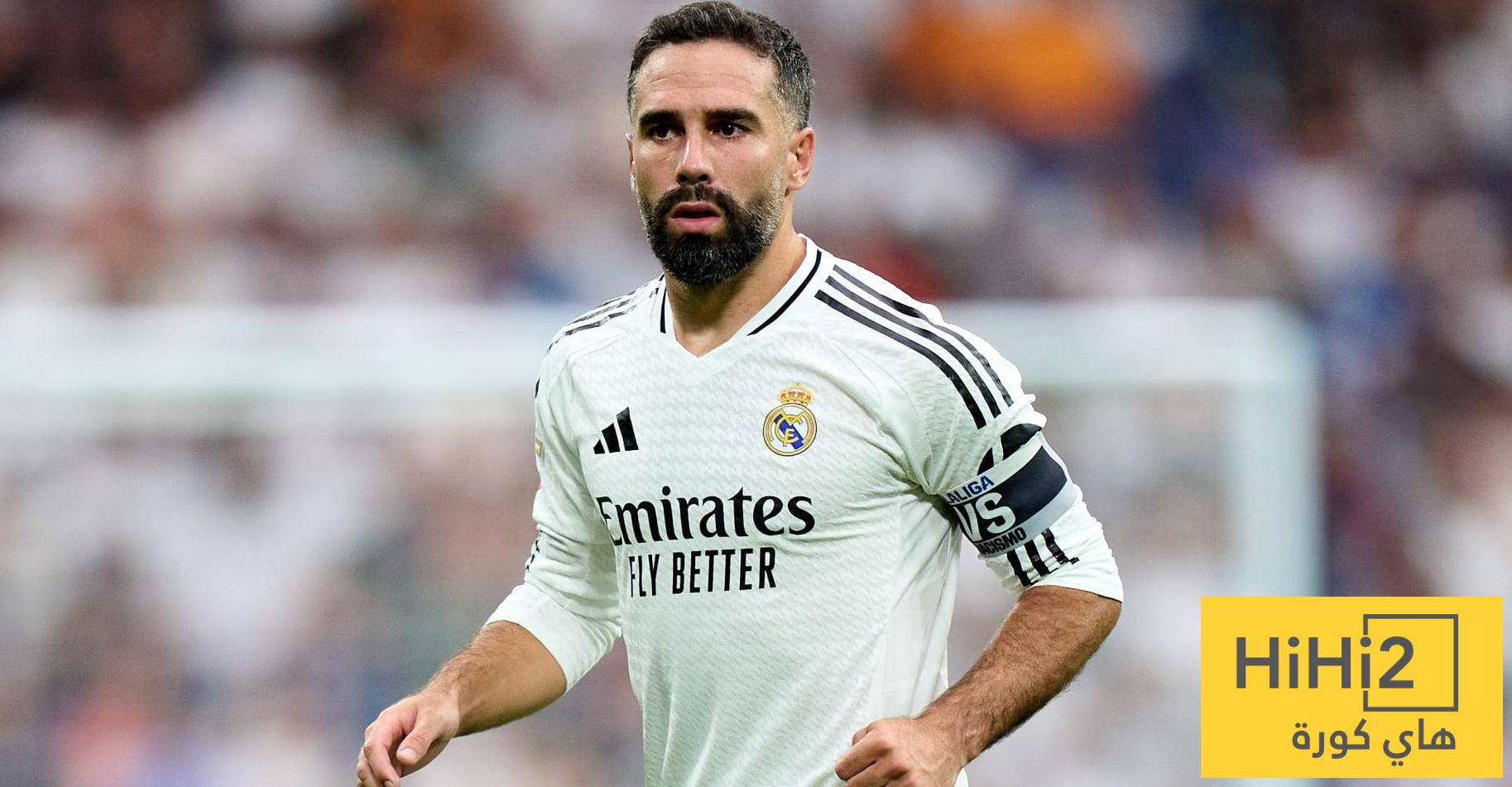 صور .. كارفخال يهاجم الحكم بكلمات بذيئة بعد الهزيمة ضد البايرن