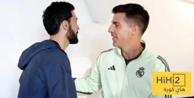 مدرب فريق الشباب يلفت الانظار في ريال مدريد