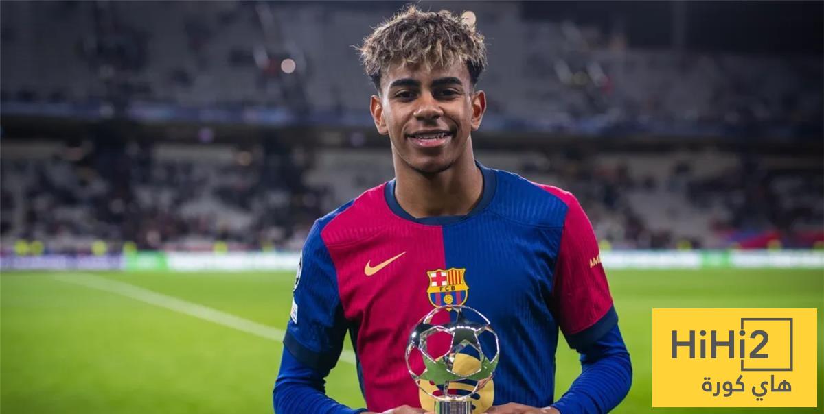 أرقام يامين يامال تغطي على أوليسي