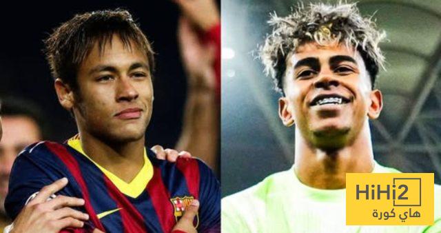 لامين يامال يهدد اكبر رقم تاريخي لبرشلونة باسم نيمار