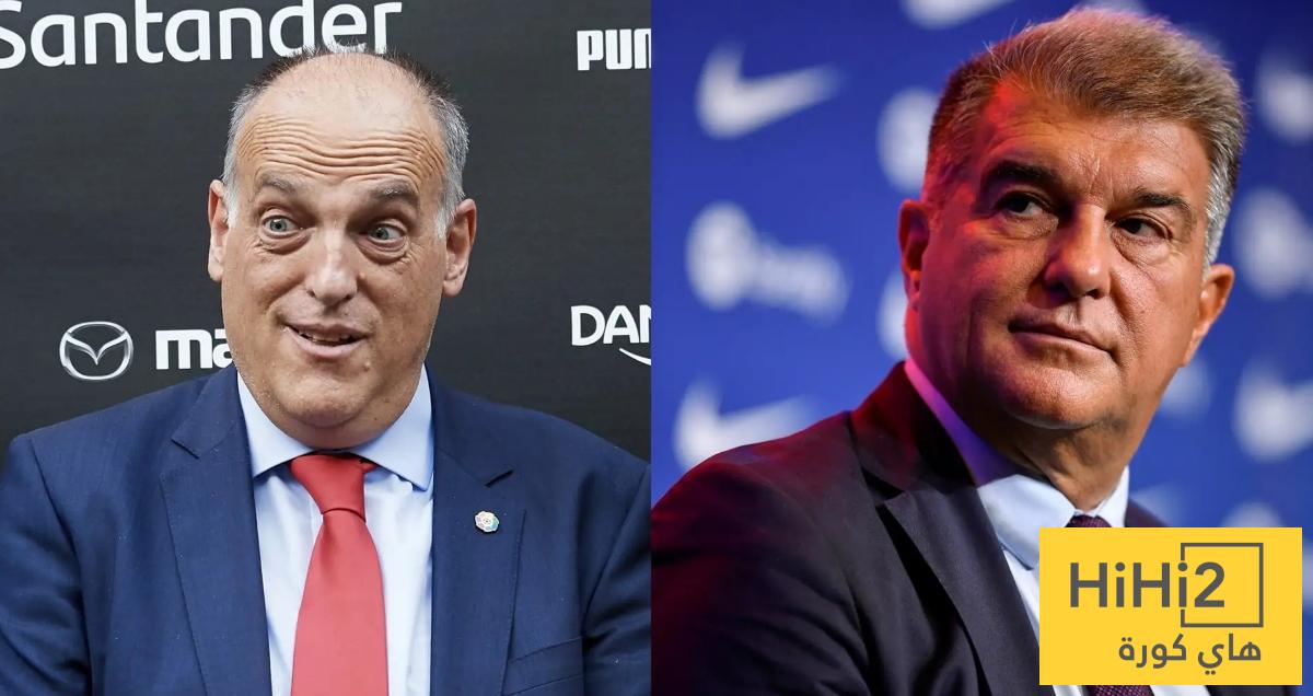 صور الاحضان بين لابورتا وخافيير تيباس