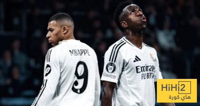 مبابي وفينيسيوس سبب الغضب في ريال مدريد