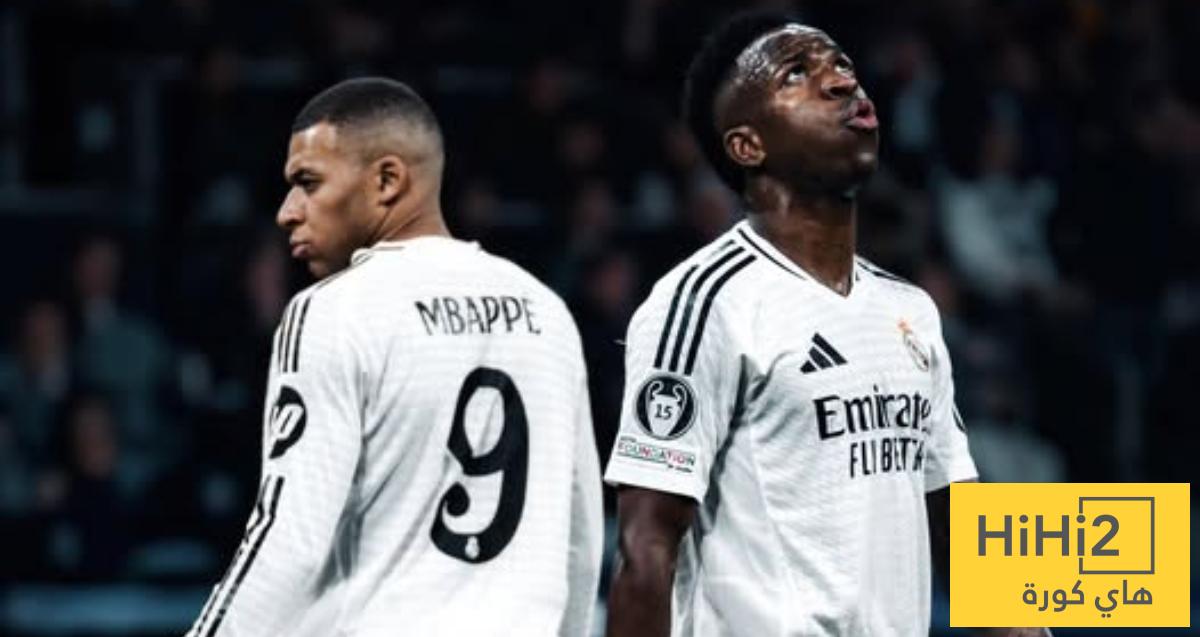 مبابي وفينيسيوس سبب الغضب في ريال مدريد مبابي وفينيسيوس سبب الغضب في ريال مدريد