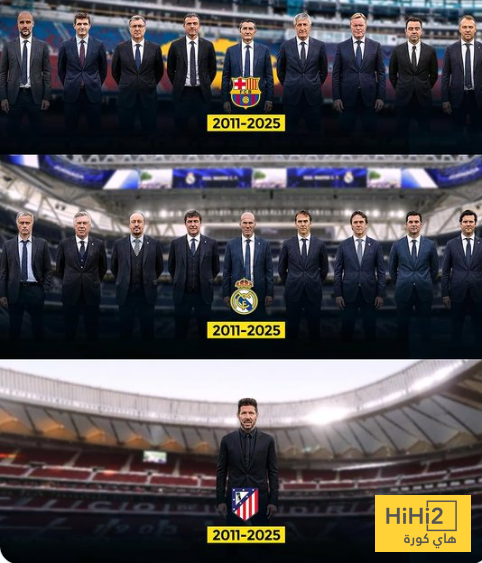 صورة : هل تعدد المدربين في برشلونة وريال مدريد هو سبب كثرة البطولات …؟! 4 صورة : هل تعدد المدربين في برشلونة وريال مدريد هو سبب كثرة البطولات …؟! 3
