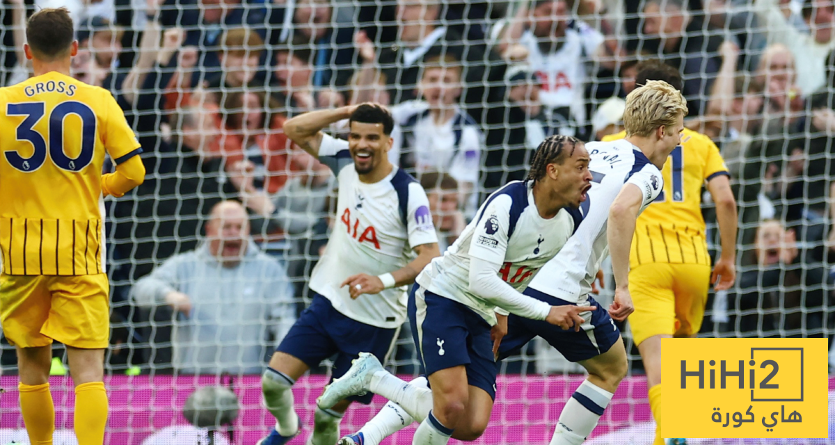 تقييم لاعبي توتنهام بعد التعادل مع برايتون
