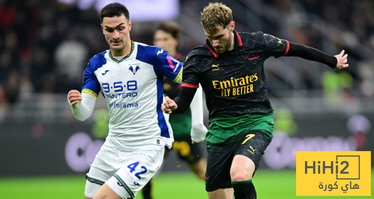 تاريخ مواجهات ميلان وهيلاس فيرونا في الدوري الإيطالي