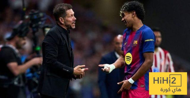 تعليق قوي من سيميوني عن برشلونة بعد خسارة لقب كأس الملك